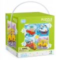 Puzzle 4w1 Transport 300132